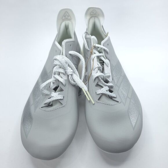 Adidas Adizero Electric Football Cleat Silver Mens Size 12 New JH8743 main image 4